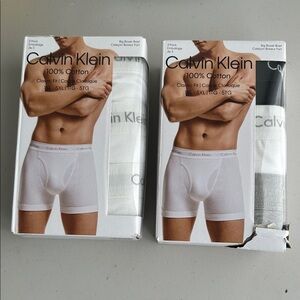 2 - Calvin Klein Men's 3 pack Boxer Briefs 2XL bundle
